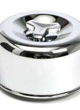 Trans-Dapt Performance 3-DUECE Style Air Cleaner; 4-5/8 in. Dia.; 2-1/16 in. or 2-5/8 in. Neck-CHROME                                     - 2399 - Image 2