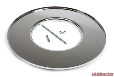 Trans-Dapt Performance DOMINATOR Air Cleaner Base; 14 in. diameter; 7-15/16 in. Neck-CHROME - 2429