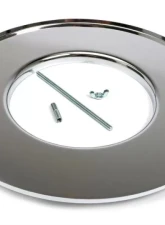 Trans-Dapt Performance DOMINATOR Air Cleaner Base; 14 in. diameter; 7-15/16 in. Neck-CHROME                                     - 2429 - Image 2