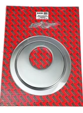 Trans-Dapt Performance FLAT, OFFSET Air Cleaner Base (GM w/Large HEI);14 in. dia; 5-1/8 in. Neck-CHROME                                     - 2430 - Image 3
