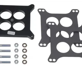 Trans-Dapt Performance 1/2 in. HOLLEY 4BBL SQUARE BORE- Plastic Phenolic SWIRL-TORQUE Spacer