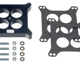 Trans-Dapt Performance 1 in. HOLLEY 4BBL SQUARE BORE; 1/4 in. PCV- Plastic Phenolic SWIRL-TORQUE Spacer