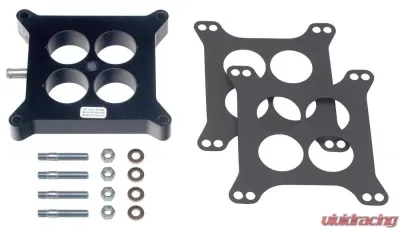 Trans-Dapt Performance 1 in. HOLLEY 4BBL SQUARE BORE; 1/4 in. PCV- Plastic Phenolic SWIRL-TORQUE Spacer - 2529