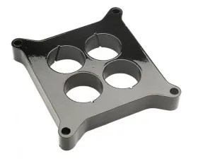 Trans-Dapt Performance 1 in. HOLLEY 4BBL SQUARE BORE- Plastic Phenolic SWIRL-TORQUE Spacer
