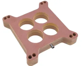 Trans-Dapt Performance 1 in. HOLLEY/AFB 4BBL SPACER Ported with PCVCanvas Phenolic Carburetor Spacer