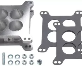 Trans-Dapt Performance 2 in. 4BBL HOLLEY/AFB- Cast Aluminum SWIRL-TORQUE Carburetor Spacer w/ PCV Valve