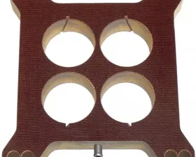 Trans-Dapt Performance 1 in. HOLLEY/AFB 4BBL with 1/4 in. PCV- Canvas Phenolic SWIRL-TORQUE Spacer