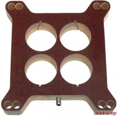 Trans-Dapt Performance 1 in. HOLLEY/AFB 4BBL with 1/4 in. PCV- Canvas Phenolic SWIRL-TORQUE Spacer - 2550