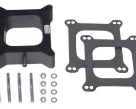 Trans-Dapt Performance 2 in. HOLLEY 4BBL SPACER with PCV - Open- Plastic Phenolic Carburetor Spacer