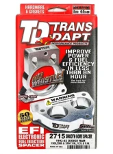 Trans-Dapt Performance 92-02 Dodge Ram 1500, 2500, 3500 w/3.9L, 5.2L, or 5.9L- SMOOTH-BORE MPFI Spacer Dodge                                     - 2715 - Image 3