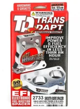 Trans-Dapt Performance 86-91 GM Truck/SUV w/4.3L V6, 5.0L,5.7L V8- SMOOTH-BORE Throttle Body Spacer                                     - 2733 - Image 3