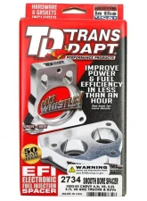Trans-Dapt Performance 92-95 GM Truck/SUV w/4.3L V6, 5.0L,5.7L V8- SMOOTH-BORE Throttle Body Spacer                                     - 2734 - Image 3