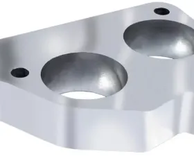 Trans-Dapt Performance 1987-90 7.4L Chevy/GMC Trucks/SUVs or Motorhome-SMOOTH-BORE Throttle Body Spacer