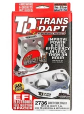 Trans-Dapt Performance 91-95 4.3L V6, 5.0, 5.7L V8 GM Truck/SUV-SMOOTH-BORE Throttle Body Spacer                                     - 2736 - Image 3