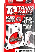 Trans-Dapt Performance 99-04 FORD F250, F30, F450, F550, Motorhome w/6.8L V10- SMOOTH-BORE MPFI Spacer                                     - 2769 - Image 2