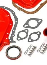 Trans-Dapt Performance 1965-95 BB CHEVROLET 396-454 ENGINE KIT WITH PCV- CHEVY ORANGE POWDER-COATED                                     - 3056 - Image 4