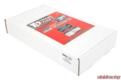 Trans-Dapt Performance 1962-85 SB FORD 260-351W ENGINE KIT- ASPHALT BLACK POWDER-COATED - 3062