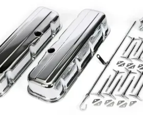 Trans-Dapt Performance Engine Kit; BB CHEVROLET 396-454 (Mark IV); Tall Valve Covers- CHROME