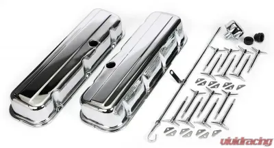 Trans-Dapt Performance Engine Kit; BB CHEVROLET 396-454 (Mark IV); Tall Valve Covers- CHROME - 3144
