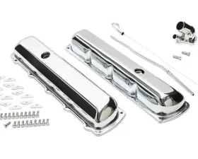 Trans-Dapt Performance OLDS and PONTIAC Engine Kit; OFFSET PCV; OLDS 330-455 and PONTIAC 403-CHROME