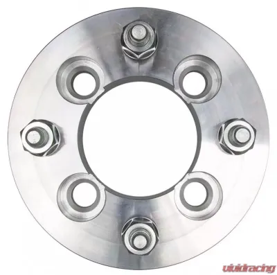 Trans-Dapt Performance 4 LUG Wheel Adapters;4.5 in. WHEEL Dia;100mm HUB Dia;12mmx1.5 (pr)-ALUMINUM - 3601