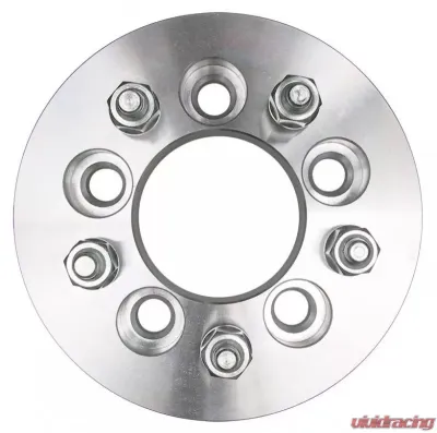 Trans-Dapt Performance 5 LUG Wheel Adapters;4.5 in. WHEEL Dia;4.25 in. HUB Dia;12mmx1.5 (pr)-ALUMINUM - 3606