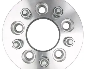 Trans-Dapt Performance 5 LUG Wheel Spacers; 4.5 in. Bolt Circle; 12mmx1.5 Threads (pr)- ALUMINUM