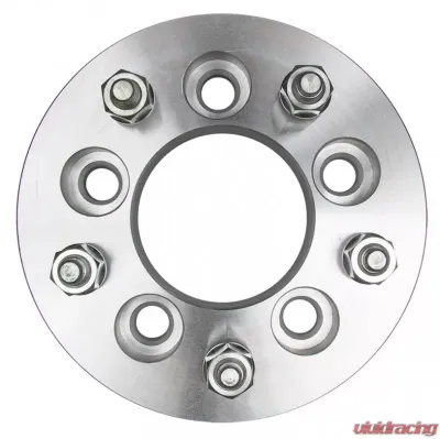 Trans-Dapt Performance 5 LUG Wheel Adapters;5 in. WHEEL Dia;4.5 in. HUB Dia;12mmx1.5 (pr)-ALUMINUM - 3609