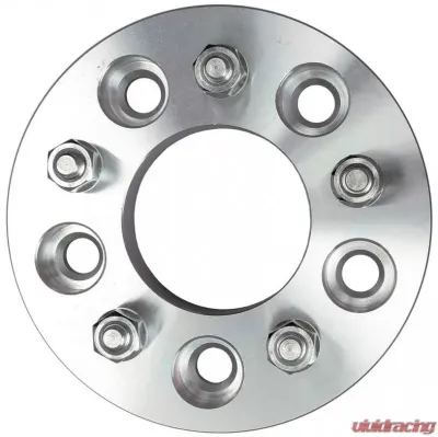 Trans-Dapt Performance 5 LUG Wheel Adapters;4.75 in. WHEEL Dia;5 in. HUB Dia;12mmx1.5 (pr)-ALUMINUM - 3614