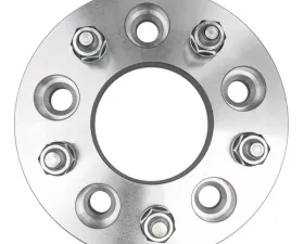 Trans-Dapt Performance 5 LUG Wheel Spacers; 5 in. Bolt Circle; 12mmx1.5 Threads (pr)- ALUMINUM