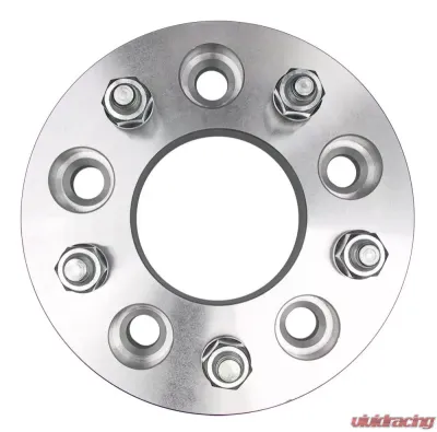 Trans-Dapt Performance 5 LUG Wheel Spacers; 5 in. Bolt Circle; 12mmx1.5 Threads (pr)- ALUMINUM - 3615