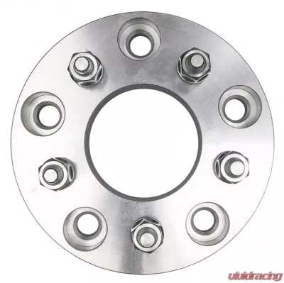Trans-Dapt Performance 5 LUG Wheel Adapters;4.75 in. WHEEL Dia;5.5 in. HUB Dia;12mmx1.5 (pr)-ALUMINUM - 3617