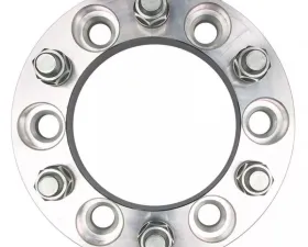 Trans-Dapt Performance 6 LUG Wheel Spacers; 5.5 in. Bolt Circle; 14mmx1.5 Threads (pr)- ALUMINUM
