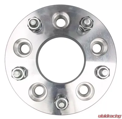 Trans-Dapt Performance 5 LUG Wheel Adapters; 135mm WHEEL Dia; 5 in. HUB Dia; 12mmx1.5 (pr)-ALUMINUM - 3622
