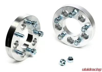 Trans-Dapt Performance BILLET WHEEL SPACERS; 5 LUG; 4.5 in. BOLT CIRCLE; 1/2 in.-20 STUDS; 1 in. THICK - 3624
