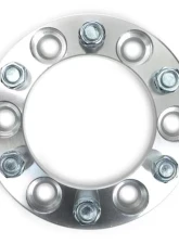 Trans-Dapt Performance BILLET WHEEL SPACERS; 6 LUG; 5.5 in. BOLT CIRCLE; 12MM X 1.5 STUDS; 1-1/4 in.                                     - 3626 - Image 3