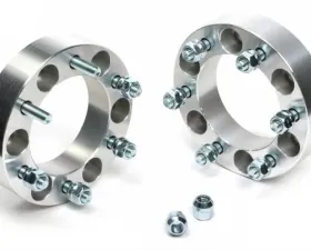 Trans-Dapt Performance BILLET WHEEL SPACERS; 6 LUG; 5.5 in. BOLT CIRCLE; 12MM X 1.5 STUDS; 1-1/2 in.