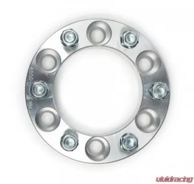 Trans-Dapt Performance BILLET WHEEL SPACERS; 6 LUG; 5.5 in. BOLT CIRCLE; 14MM X 1.5 STUDS; 1-1/2 in. - 3628