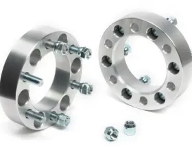 Trans-Dapt Performance BILLET WHEEL SPACERS; 6 LUG; 5.5 in. BOLT CIRCLE; 14MM X 1.5 STUDS; 1-1/2 in.