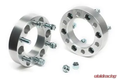 Trans-Dapt Performance BILLET WHEEL SPACERS; 6 LUG; 5.5 in. BOLT CIRCLE; 14MM X 1.5 STUDS; 1-1/2 in. - 3628