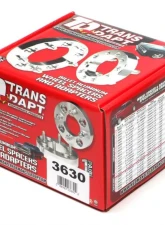 Trans-Dapt Performance BILLET WHEEL SPACERS; 5 LUG; 127MM BOLT CIRCLE; 1/2-20 STUD; 1 1/4 in. THICK                                     - 3630 - Image 4
