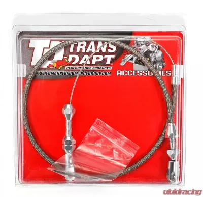 Trans-Dapt Performance THROTTLE CABLE TUNED PORT SBC 24 in. - 4119