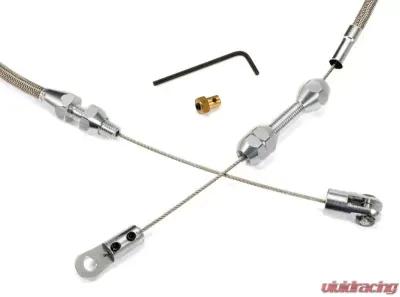Trans-Dapt Performance THROTTLE CABLE TUNED PORT SBC 24 in. - 4119