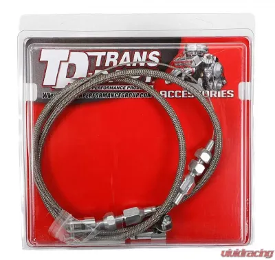Trans-Dapt Performance THROTTLE CABLE KIT 36 in. UNIV. STAINLESS STEEL HOUSING - 4122