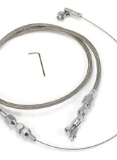 Trans-Dapt Performance THROTTLE CABLE KIT 36 in. UNIV. STAINLESS STEEL HOUSING                                     - 4122 - Image 3