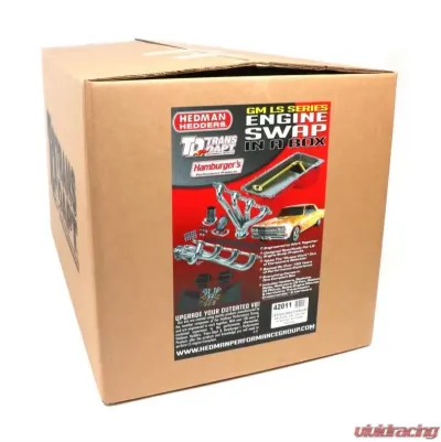 Trans-Dapt Performance SWAP IN A BOX KIT-LS IN 67-69 F-BODY, 68-74 X-BODY AUTO TRANS W/ BLACK HEADERS - 42011