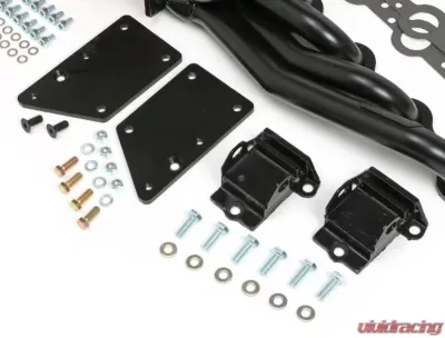 Trans-Dapt Performance S10 / LS SWAP IN A BOX KIT-BLACK HEADERS (SUPERCEDES #45161) - 42161