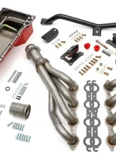 Trans-Dapt Performance Engine SWAP-IN-A-BOX KIT; LS in 67-72 C10/C20 Truck; Auto Trans- Raw Headers                                     - 42241 - Image 6