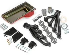 Trans-Dapt Performance 64-67 CHEVELLE, EL CAMINO, OTHER A-BODY / LS SWAP IN A BOX KIT-BLACK MAXX Chevrolet 1964-1967