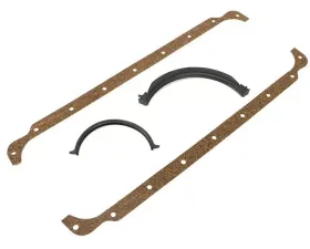 Trans-Dapt Performance 1971-80 Chrysler 360 OEM-Style Oil Pan Gasket- Cork Rails/Rubber End Seals Chrysler 5.9L V8